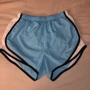 Baby blue Nike shorts